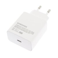 Samsung EP-TA865 Cargador rápido con puerto USB-C 65W - Blanco