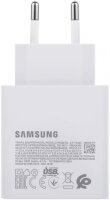 Samsung EP-TA865 Cargador rápido con puerto USB-C 65W - Blanco