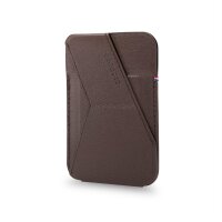 Decoded MagSafe Card Sleeve Stand Smartphone Ständer - Braun