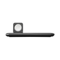 Nomad Base Station Hub Apple Watch ohne Connector MagSafe, Ladestation - Schwarz