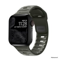 Nomad Sport Strap V2 Armband für Apple Watch 49/45/44/42mm - Aschgrün (Grün)