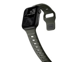 Nomad Sport Strap V2 Armband für Apple Watch 49/45/44/42mm - Aschgrün (Grün)