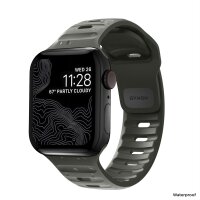 Nomad Sport Strap V2 Armband für Apple Watch 49/45/44/42mm - Aschgrün (Grün)