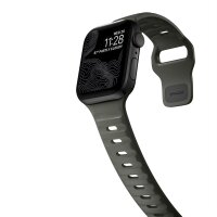 Nomad Sport Strap V2 Armband für Apple Watch 49/45/44/42mm - Aschgrün (Grün)