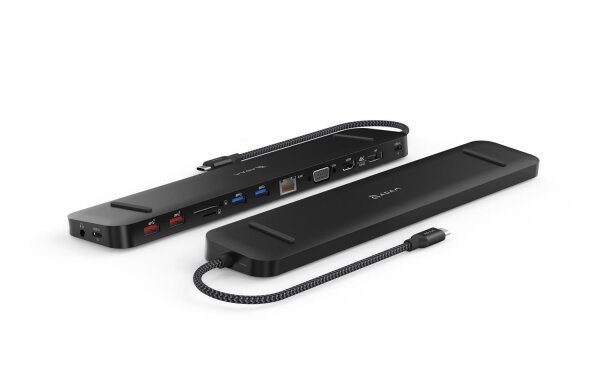 ADAM elements CASA Hub Pro Max 13-in-1 für Apple MacBook & USB-C Notebooks - schwarz