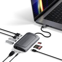 Satechi USB4 Multiport Adapter mit 8K HDMI - Space Gray