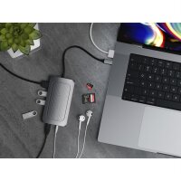 Satechi USB4 Multiport Adapter mit 8K HDMI - Space Gray