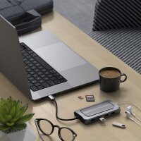 Satechi USB4 Multiport Adapter mit 8K HDMI - Space Gray