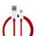 OnePlus Original Type-C Kabel auf USB-A 150cm - Rot