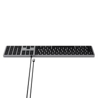 Satechi Slim W3 USB-C Wired Keyboard/Tastatur - CH...