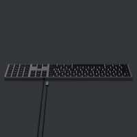 Satechi Slim W3 USB-C Wired Keyboard/Tastatur - CH (Swiss/Schweiz)