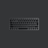 Satechi Slim X1 Bluetooth Keyboard-DE (German)