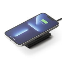 Native Union Drop Magnetic Wireless Charger - Schwarz