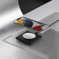 Native Union Drop Magnetic Wireless Charger - Schwarz