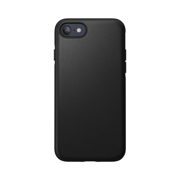 Custodia Nomad Modern in pelle per iPhone SE (3a generazione) - Nero