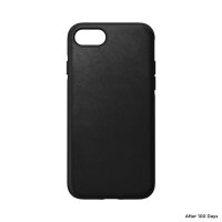 Custodia Nomad Modern in pelle per iPhone SE (3a generazione) - Nero