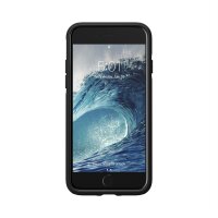 Custodia Nomad Modern in pelle per iPhone SE (3a generazione) - Nero
