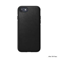 Custodia Nomad Modern in pelle per iPhone SE (3a generazione) - Nero