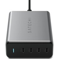 Satechi 165W USB-C 4-Port PD GaN Charger - Space Gray