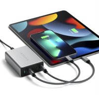 Satechi 165W USB-C 4-Port PD GaN Charger - Space Gray