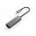 ADAM elements CASA Adapter e2 | USB-C auf 2,5 Gigabit Ethernet für Apple MacBook & USB-C Notebooks - grau