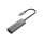 ADAM elements CASA Adapter e2 | USB-C auf 2,5 Gigabit Ethernet für Apple MacBook & USB-C Notebooks - grau