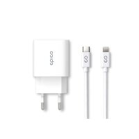Epico 20W USB-C Power Schnell Ladegerät + USB-C...