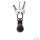 Nomad Airtag Leather Loop 90 degrees Schlüsselring - Rustic Brown
