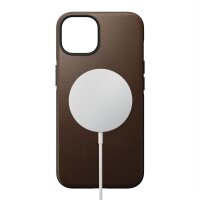 Nomad Modern Leather Case für iPhone 14 - Rustic Brown