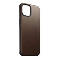 Nomad Modern Leather Case für iPhone 14 - Rustic Brown