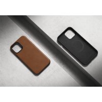 Nomad Modern Leather Case für iPhone 14 Plus - English Tan