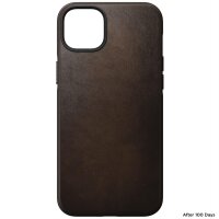 Nomad Modern Leather Case für iPhone 14 Plus - Rustic Brown