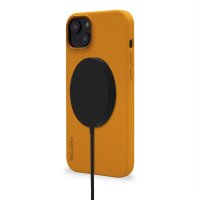 Decoded AntiMicrobial Silicone Backcover für iPhone 14 - Apricot