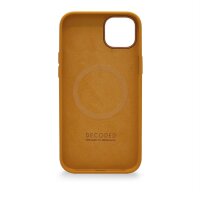 Decoded AntiMicrobial Silicone Backcover für iPhone 14 - Apricot