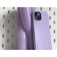 Decoded AntiMicrobial Silicone Backcover für iPhone 14 Plus - Lavender