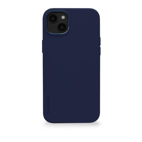 Decoded AntiMicrobial Silicone Backcover iPhone 14 Plus - Navy Peony