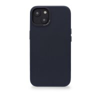 Decoded Leather Backcover für iPhone 14 Plus - Steel...
