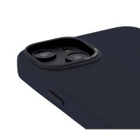 Decoded Leather Backcover für iPhone 14 Plus - Steel Blue