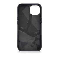 Decoded Leather Backcover für iPhone 14 Plus - Steel Blue