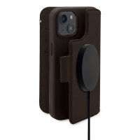Decoded Leather MagSafe Modu Wallet für iPhone 14 Plus - Chocolate Brown