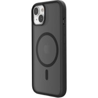 Woodcessories Clear Case MagSafe für iPhone 14 - Matte Black