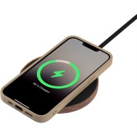 Woodcessories Bio Case MagSafe für iPhone 14 Plus - Taupe