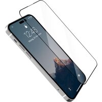 Woodcessories 3D Premium Black Temp. Glass für iPhone 14 Pro Max
