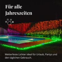 Twinkly Smarte Lichterkette STRINGS mit 600 5mm LED RGBW, Kabel, 48m, WiFi, Gen II, IP44