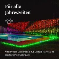 Twinkly Smarte Lichterkette STRINGS mit 600 5mm LED RGBW, Kabel, 48m, WiFi, Gen II, IP44