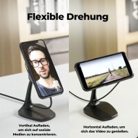 Pitaka MagEz Mount Qi DeskTop - Schwarz