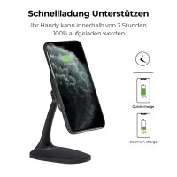 Pitaka MagEz Mount Qi DeskTop - Schwarz