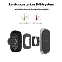 Pitaka MagEz Mount Qi DeskTop - Schwarz