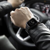 "Pitaka" anglies pluošto nuorodų apyrankė Moderni apyrankė, skirta "Apple Watch" 38-40 mm