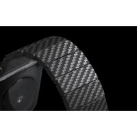 "Pitaka" anglies pluošto nuorodų apyrankė Moderni apyrankė, skirta "Apple Watch" 38-40 mm